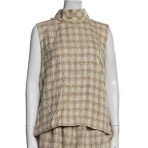 Buru x Val Sleeveless Mock Neck Mod Top Women's Sz. M